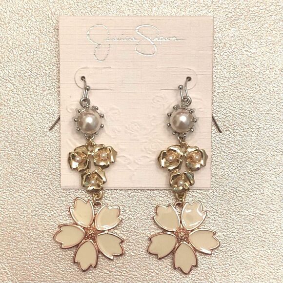 Jessica Simpson | Primrose Earrings | 2.75” Length - Picture 1 of 2